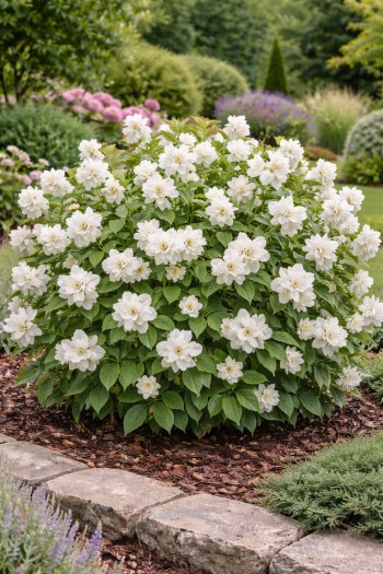 Чубушник вінцевий Перлини Парфуму|Philadelphus Pearls of Perfume|Чубушник венечный Жемчужины Духов